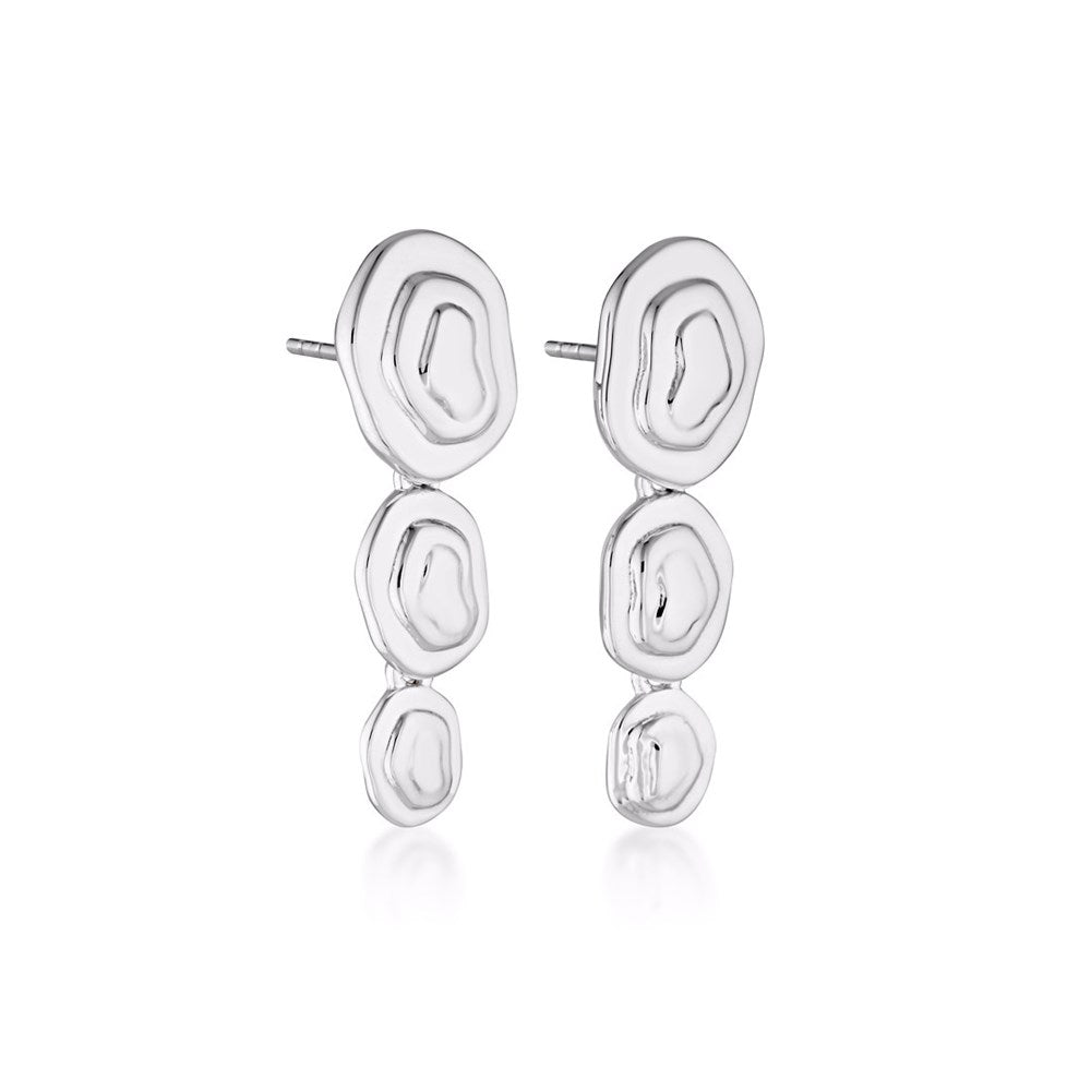 Contour Drop Earrings