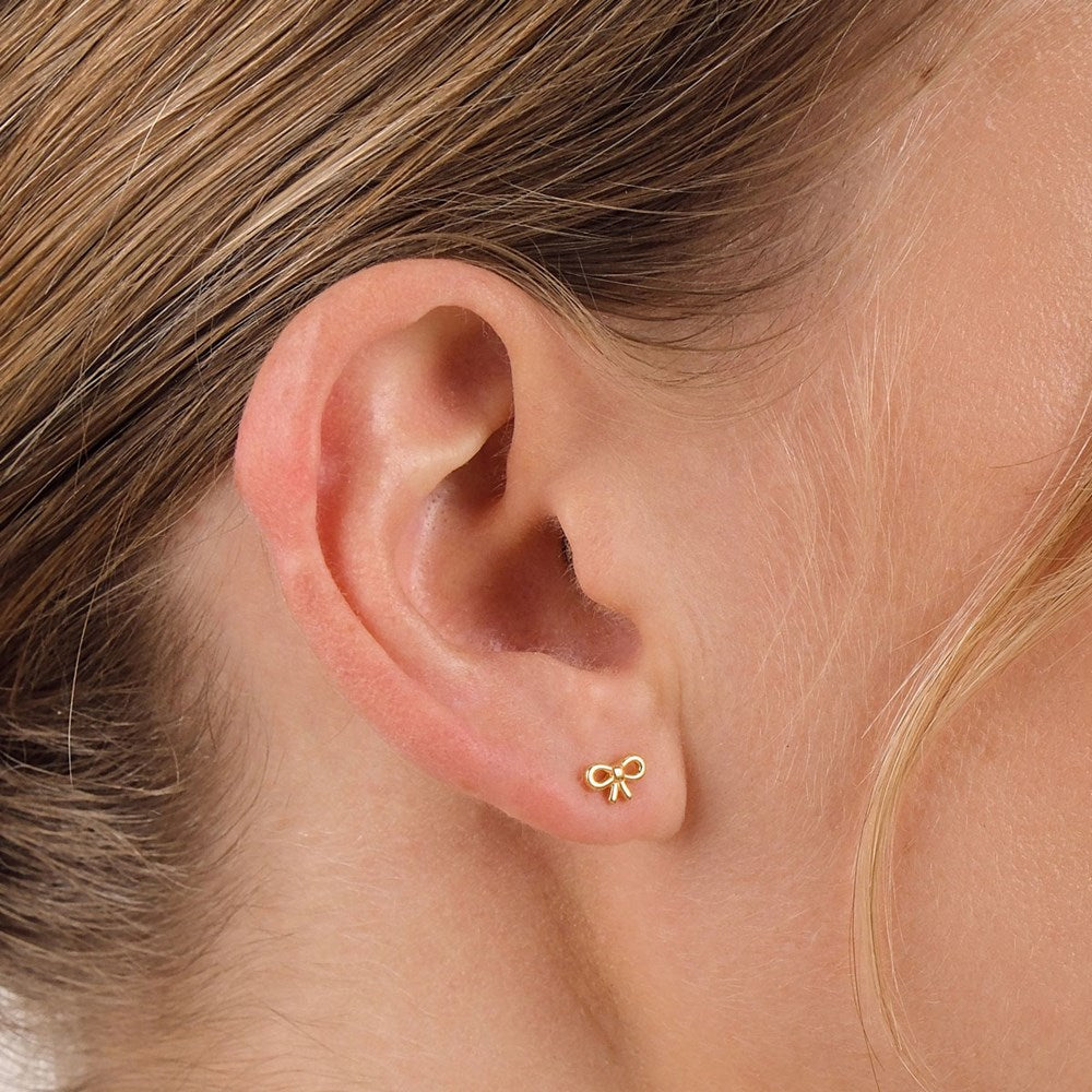 Bow Stud Earrings
