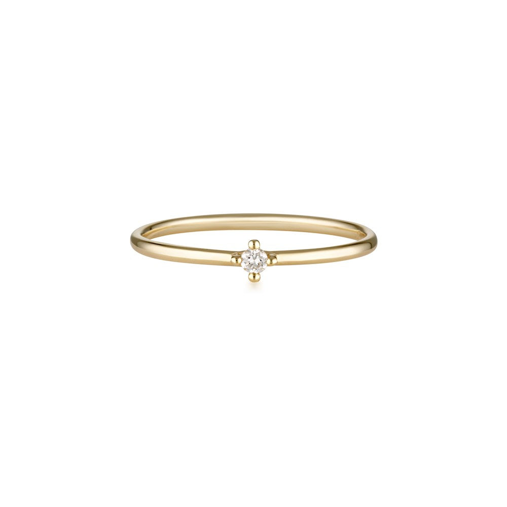 Cora Diamond Ring - 9k Solid Gold