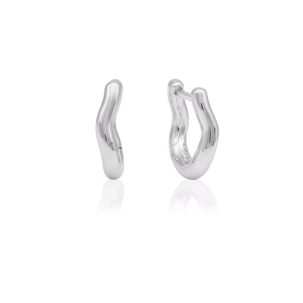 Curve Huggie Earrings