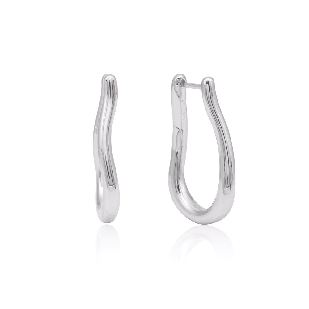 Curve Max Hoop Earrings