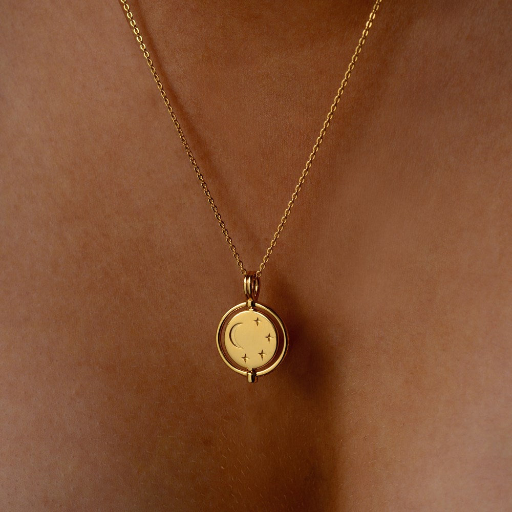 New Beginnings Amulet Necklace - Cable Chain