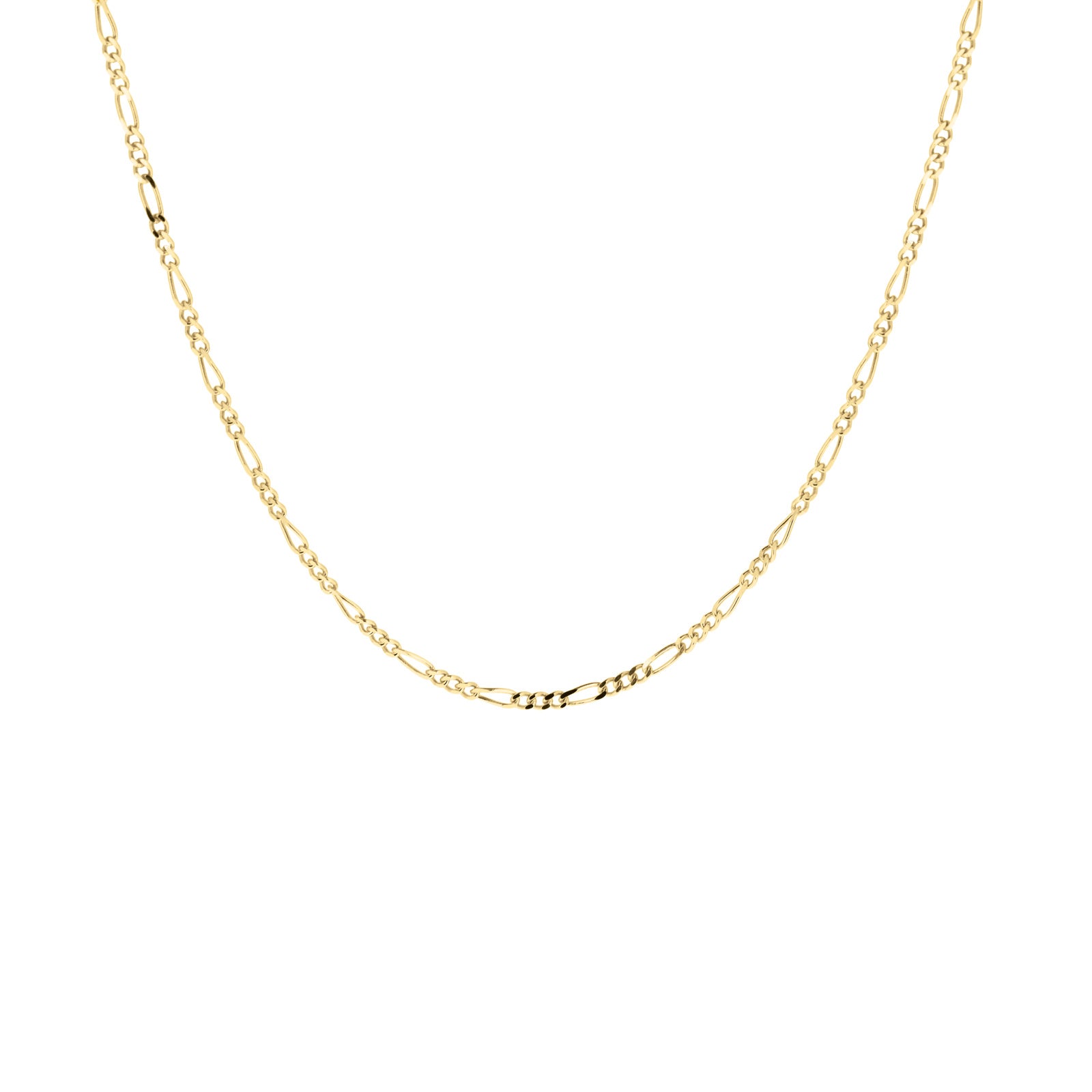 Figaro Chain - 9k Gold
