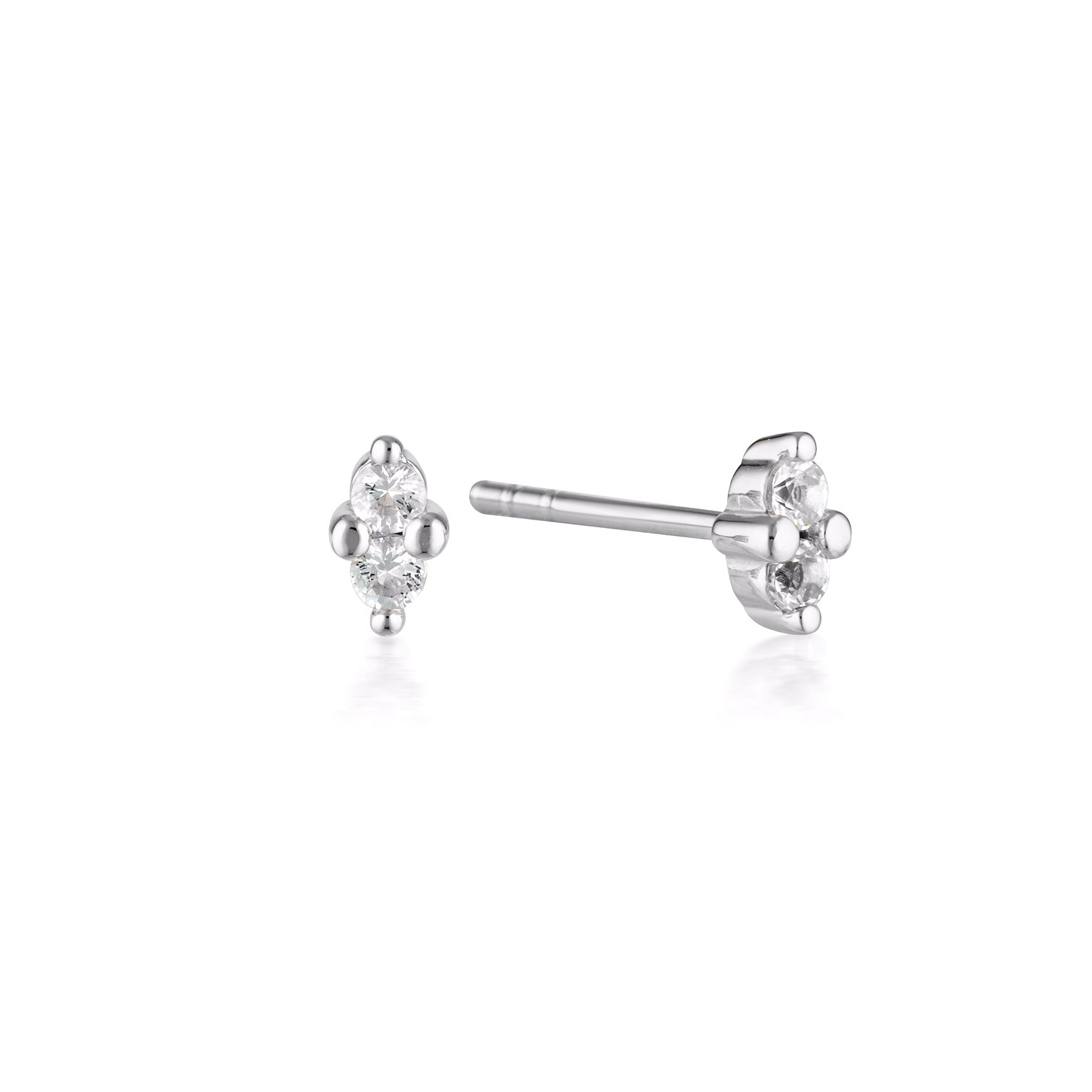 Birthstone Stud Earrings