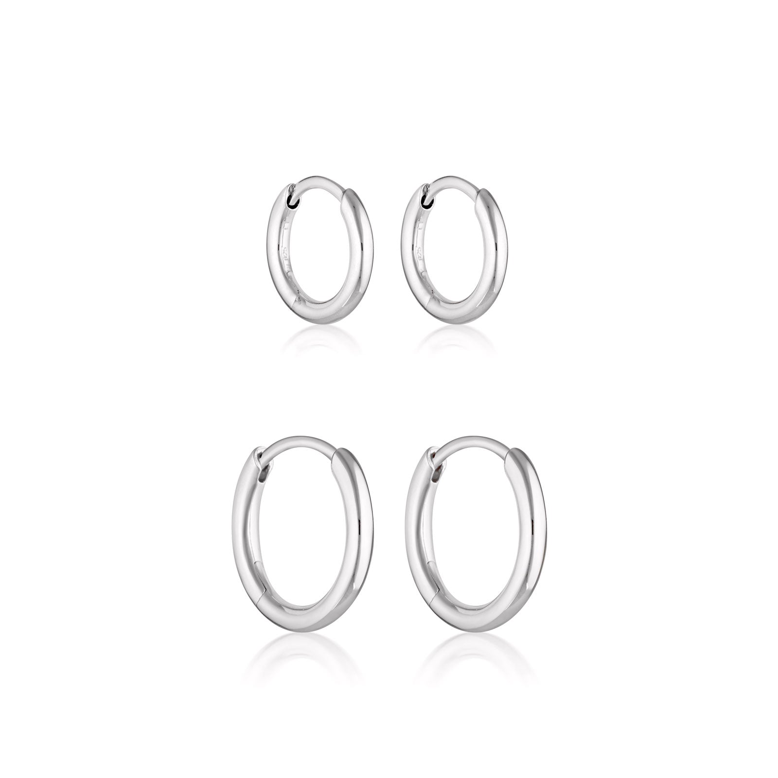 Classic & Max Huggie Earrings Bundle