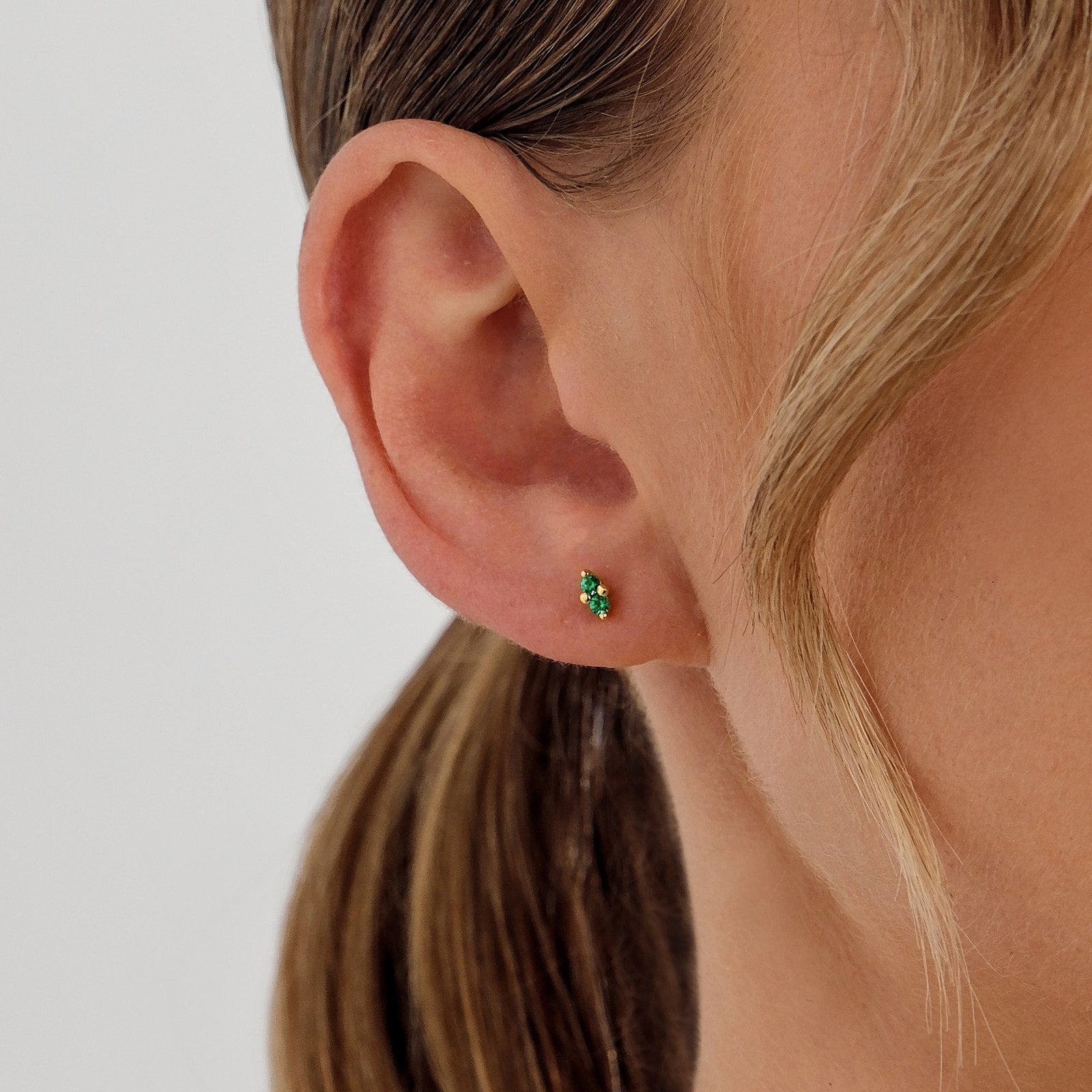 Birthstone Stud Earrings