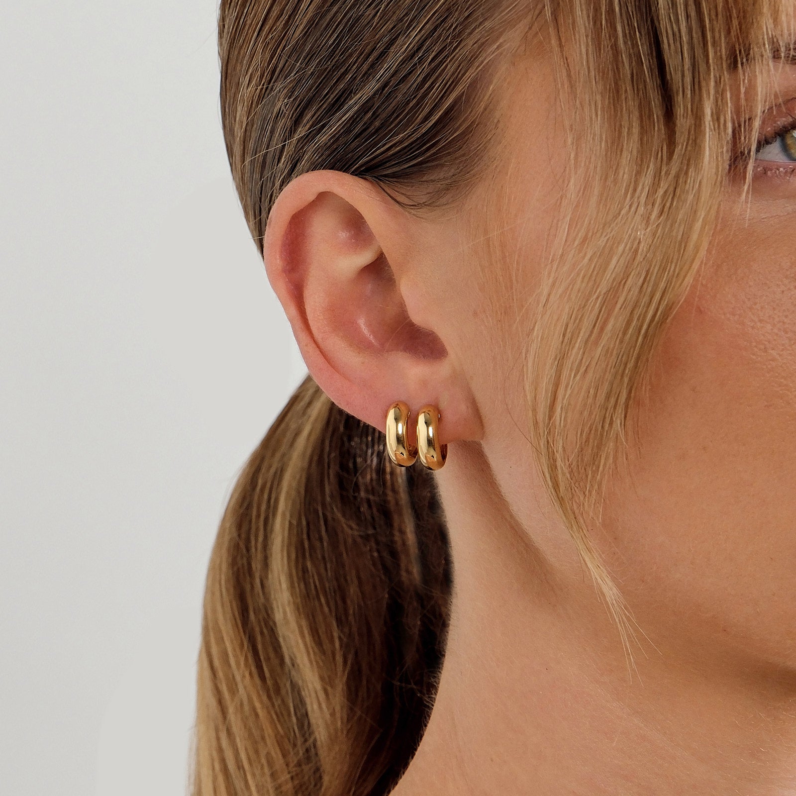 Solar Huggie Earrings