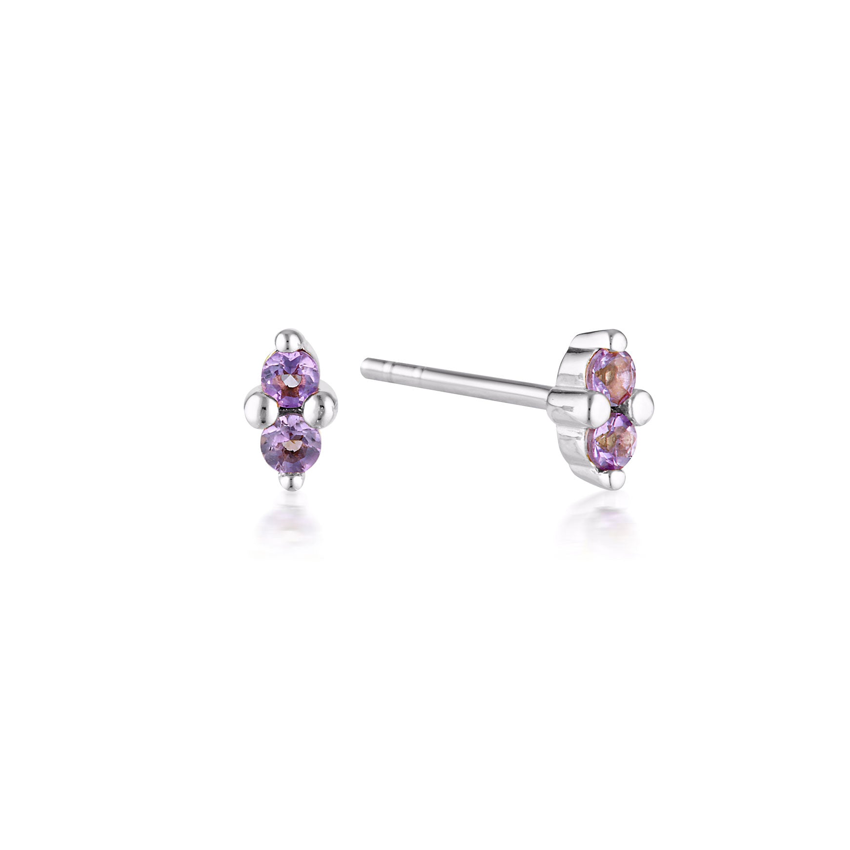 Birthstone Stud Earrings