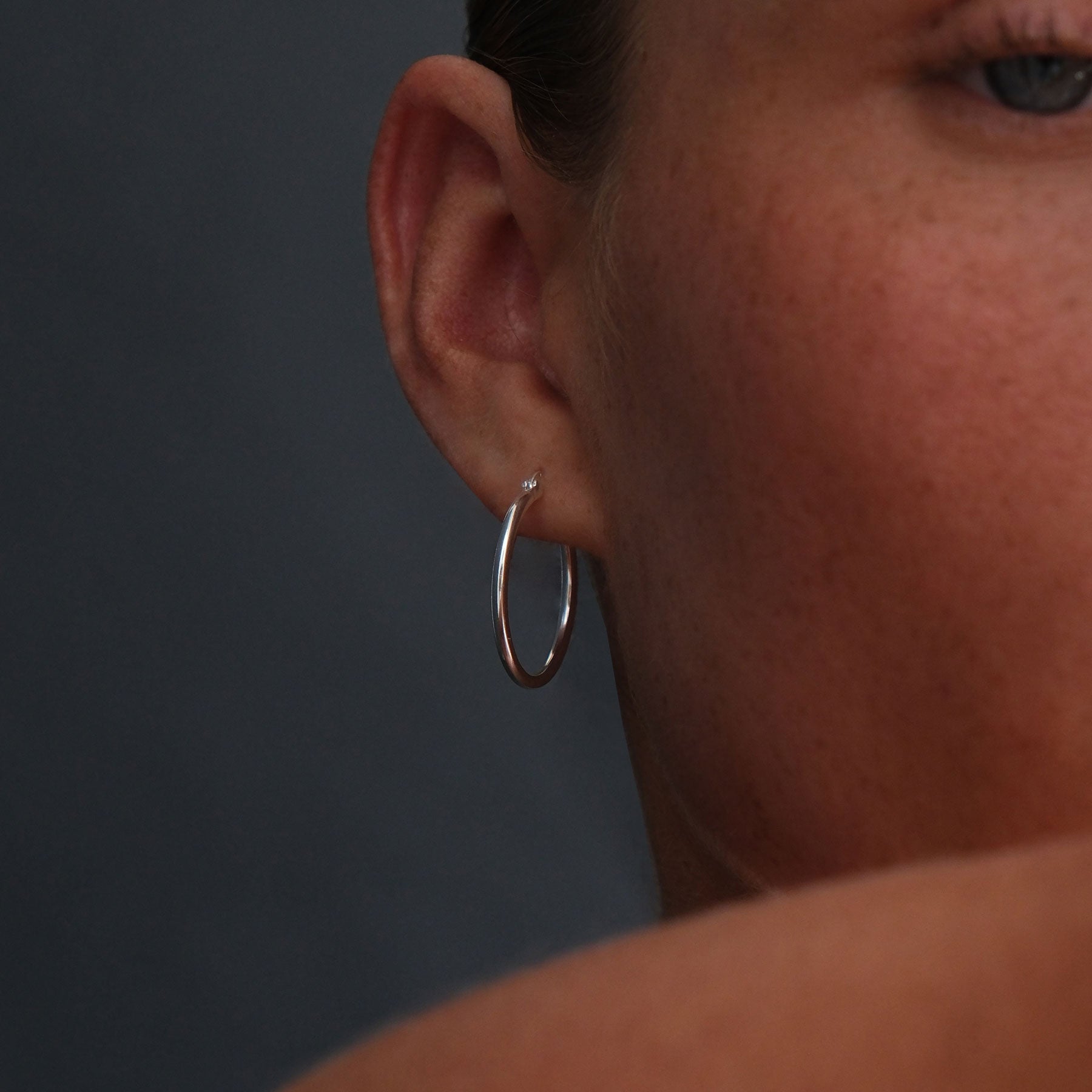 Foundation Hoop Earrings