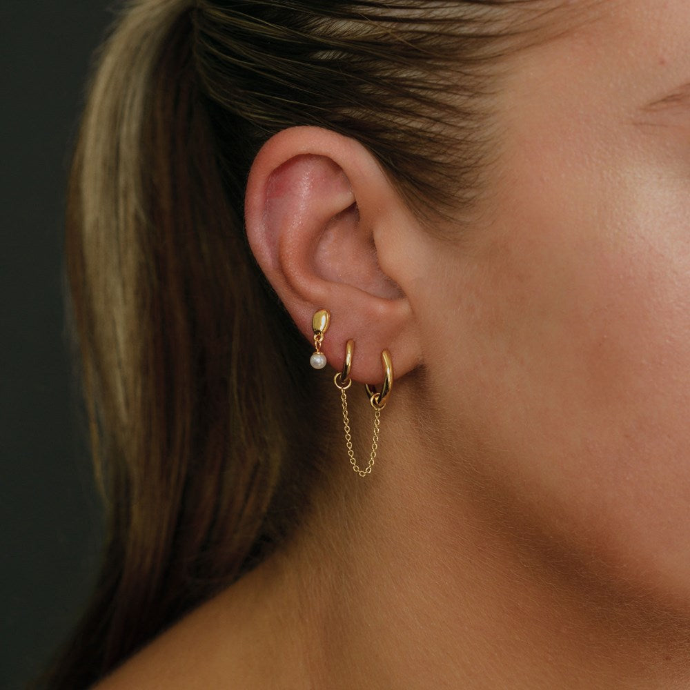 Marlow Double Huggie Earrings