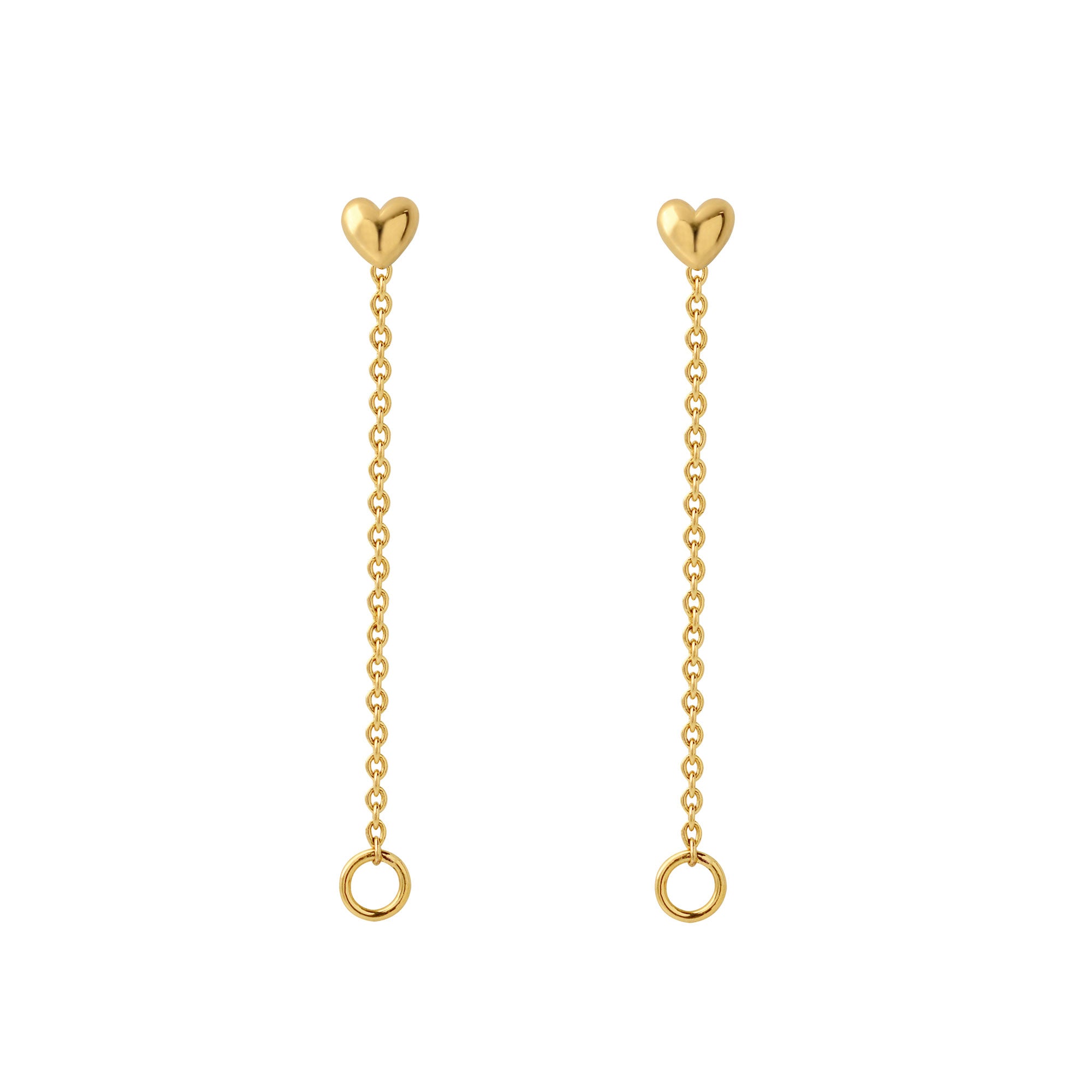 Amore Chain Stud Earrings