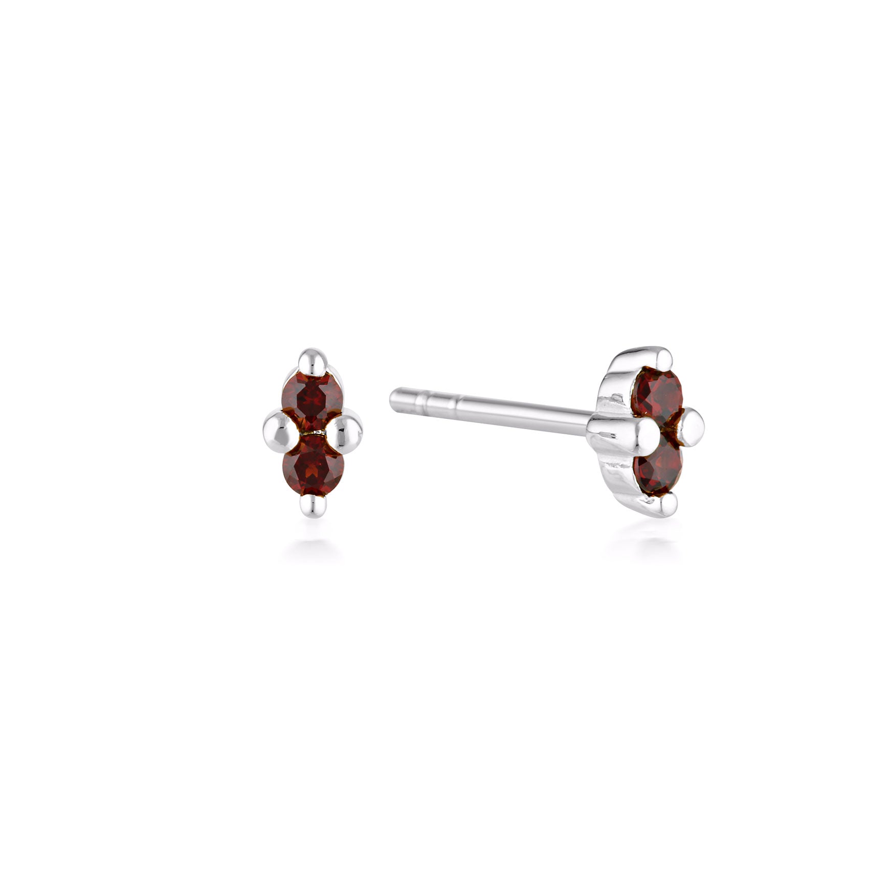 Birthstone Stud Earrings