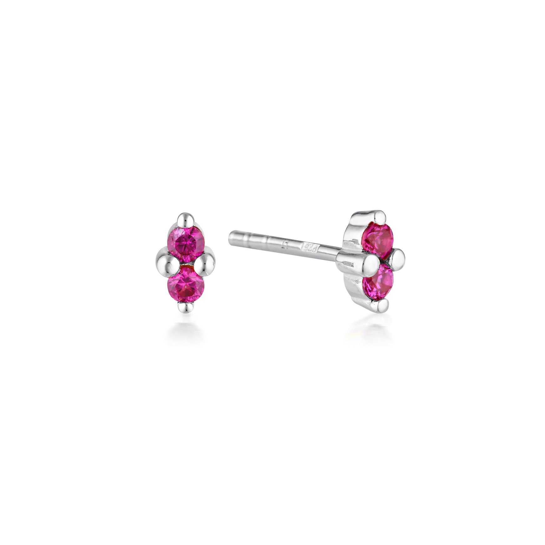 Birthstone Stud Earrings