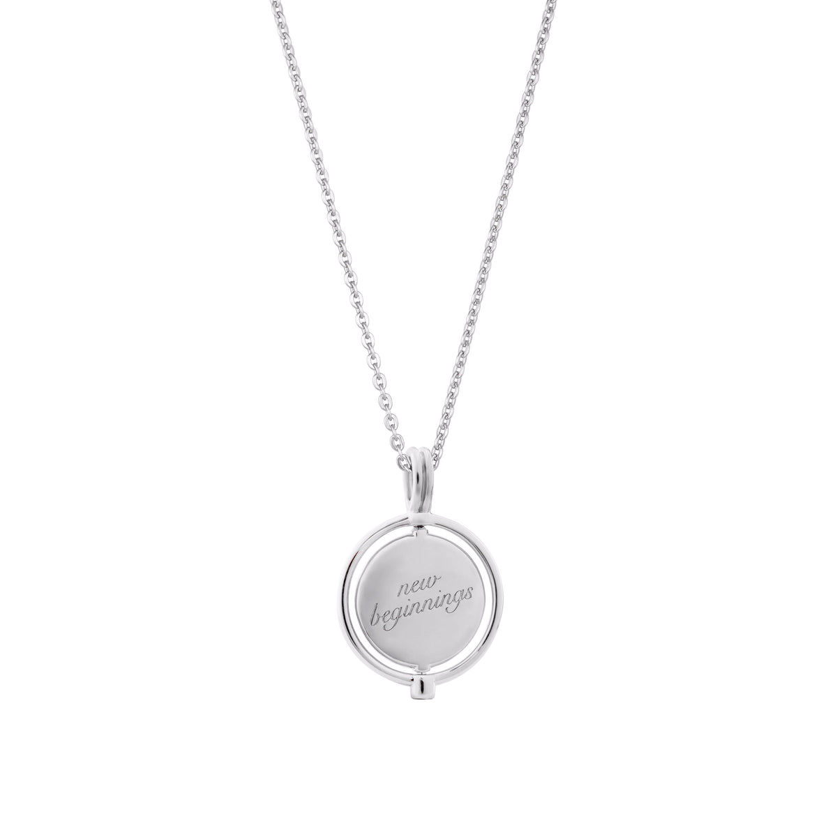 New Beginnings Amulet Necklace - Cable Chain