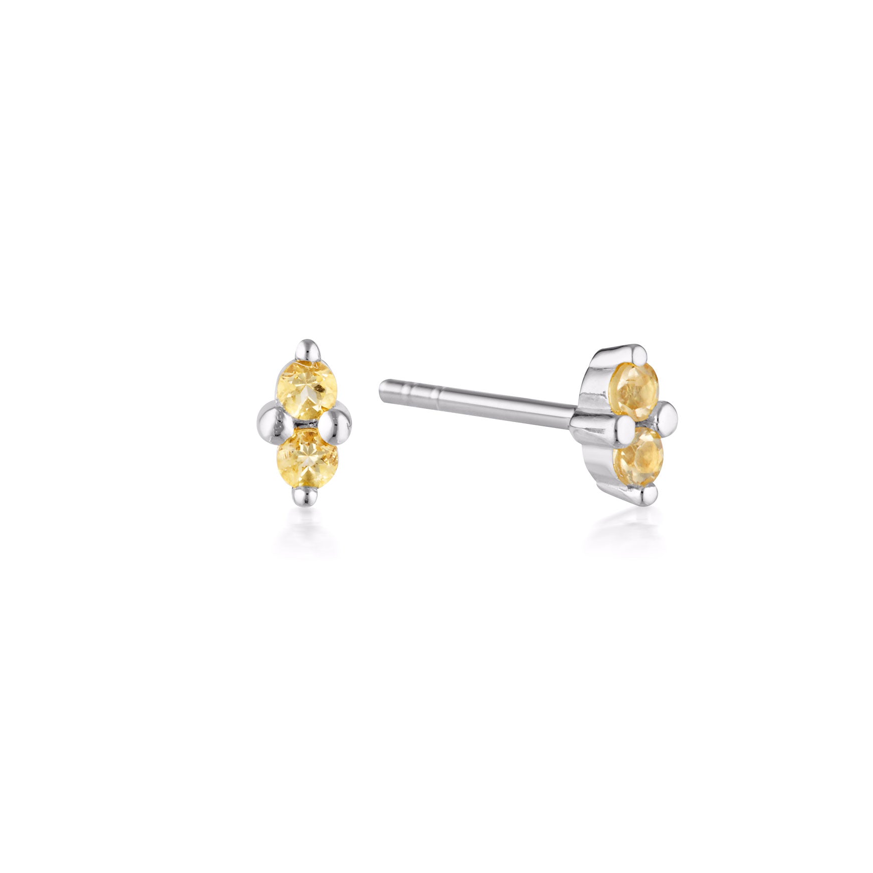 Birthstone Stud Earrings