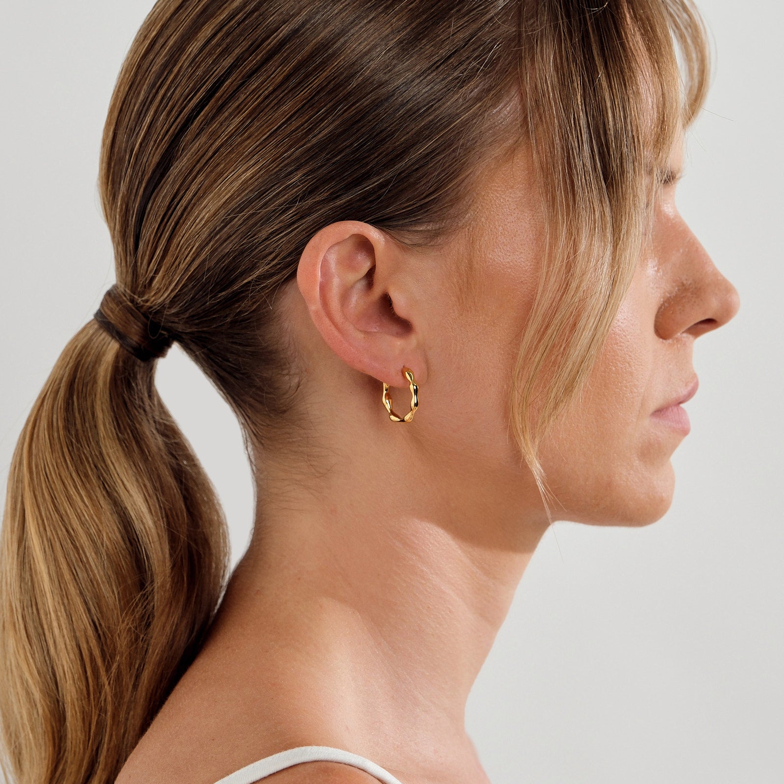 Organica Hoop Earrings