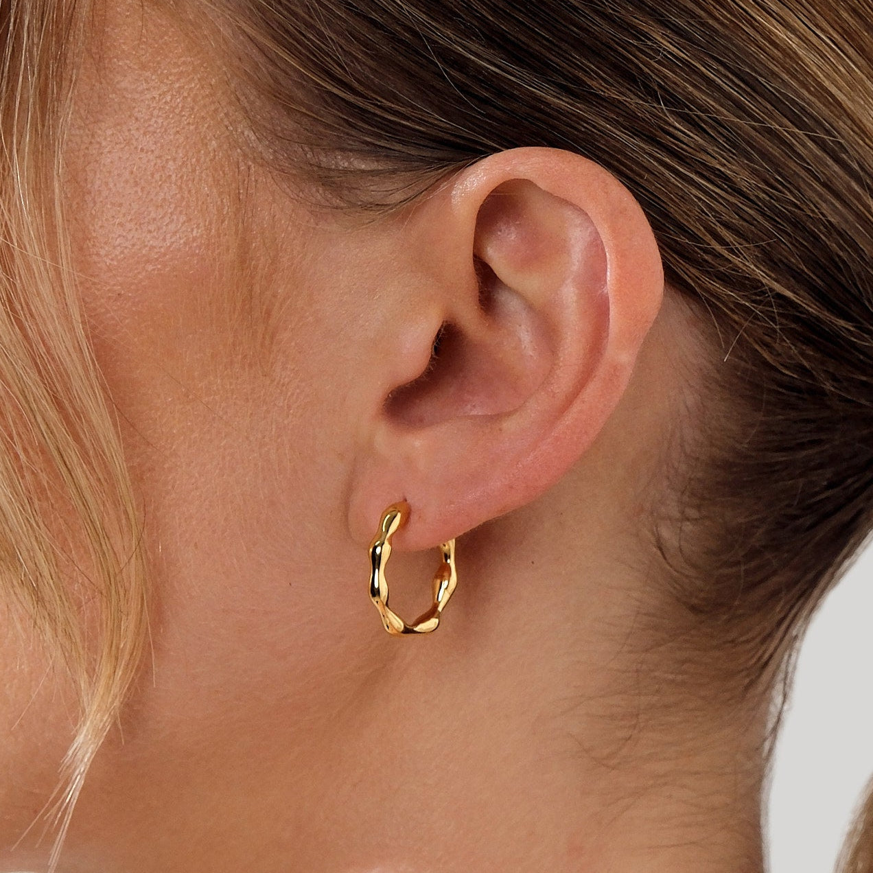 Organica Hoop Earrings