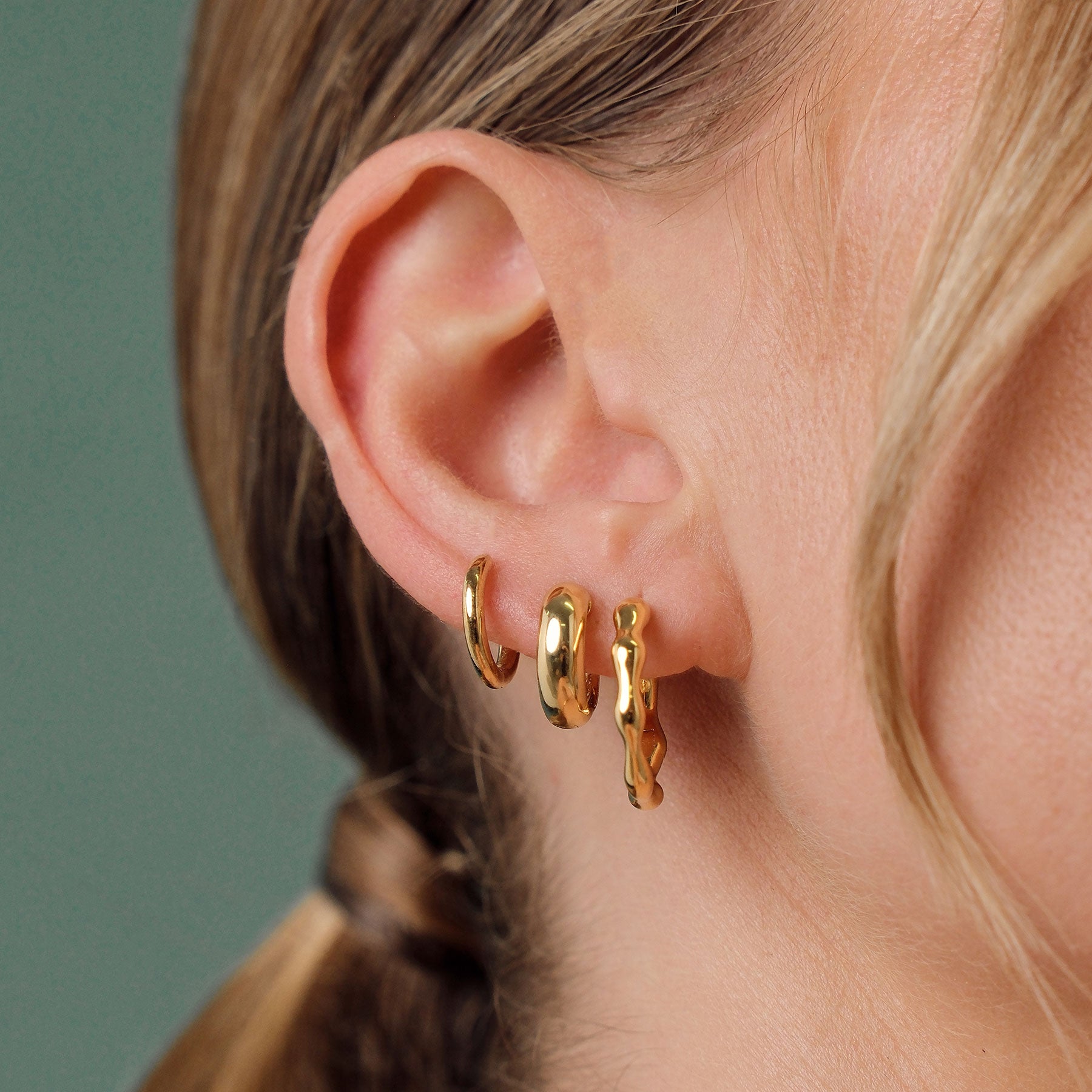Organica Hoop Earrings
