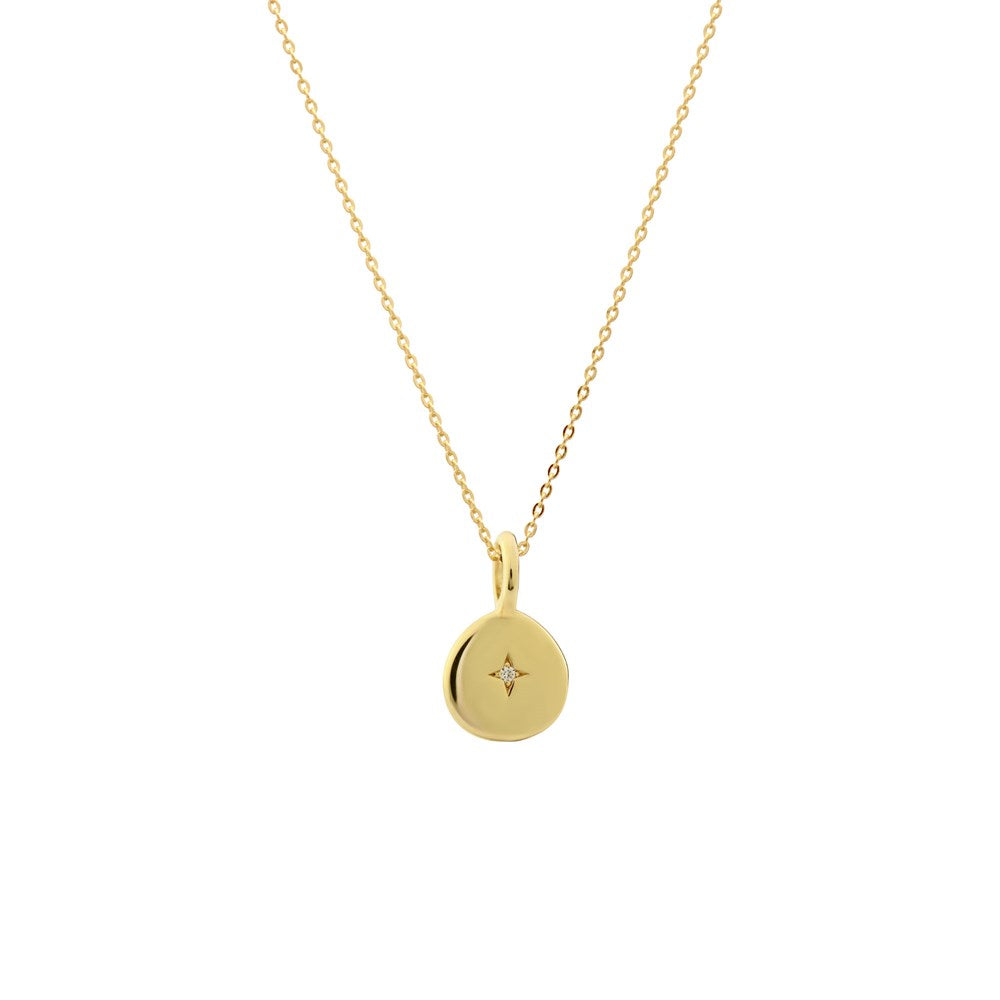 Sana Fine Necklace - Lab-Grown White Sapphire