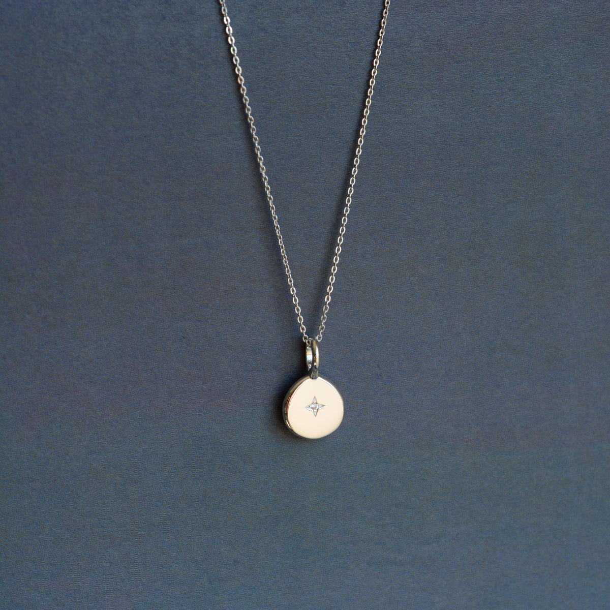 Sana Fine Necklace - Lab-Grown White Sapphire