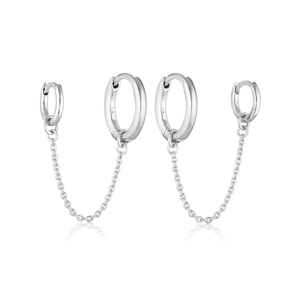 Marlow Double Huggie Earrings