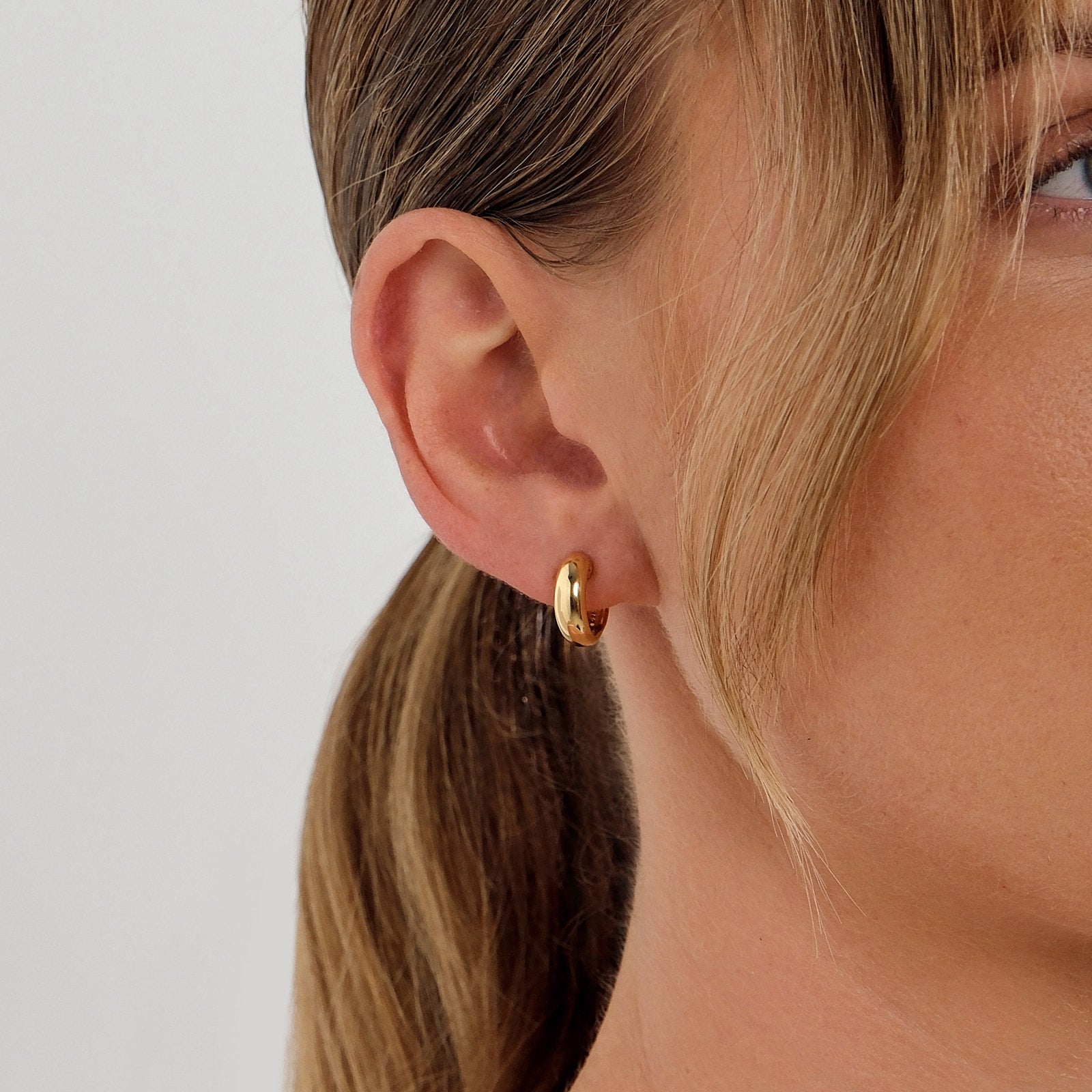 Solar Huggie Earrings