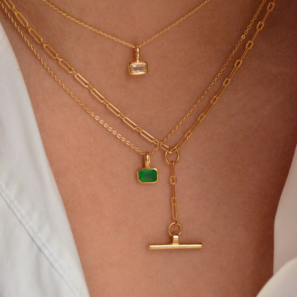 Requisite T-Bar Necklace