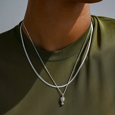 Fluid Snake Chain Necklace