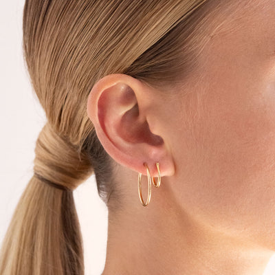 Willpower Hoop Earrings