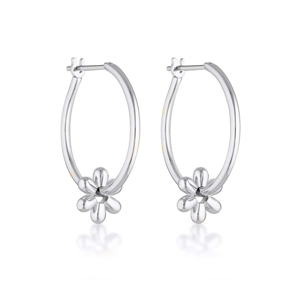 Daisy Willpower Hoop Earrings