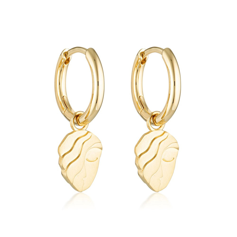 Aphrodite Hoop Earrings