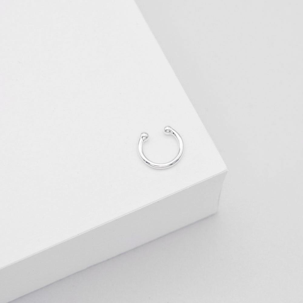 Core Cuff Earring Silver Side
