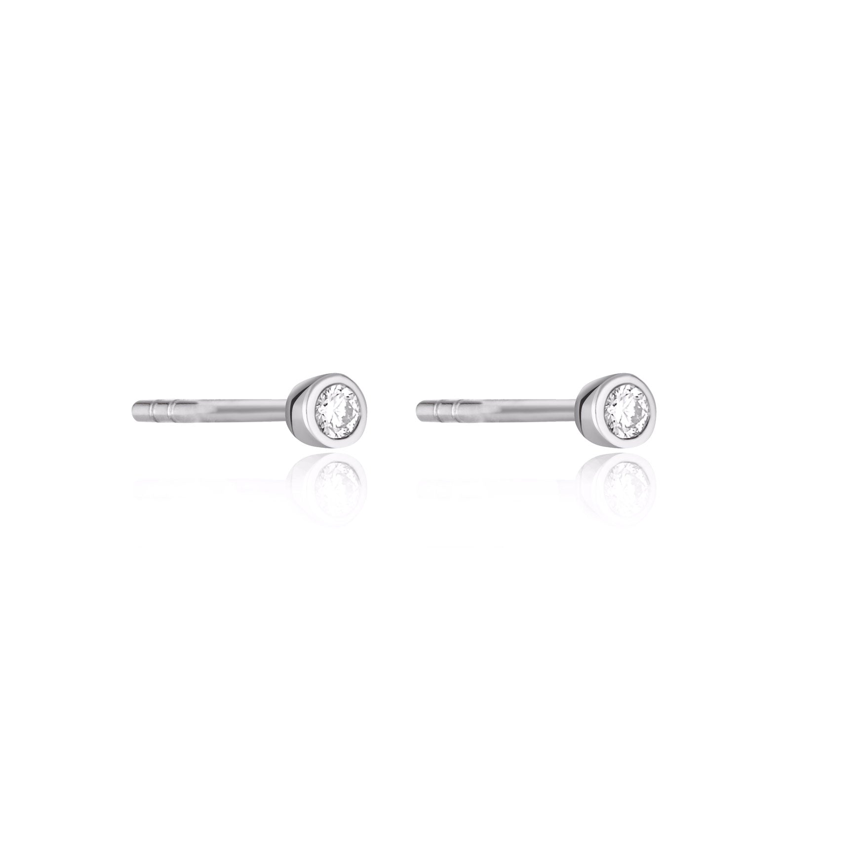 Legacy Diamond Stud Earrings - 9k