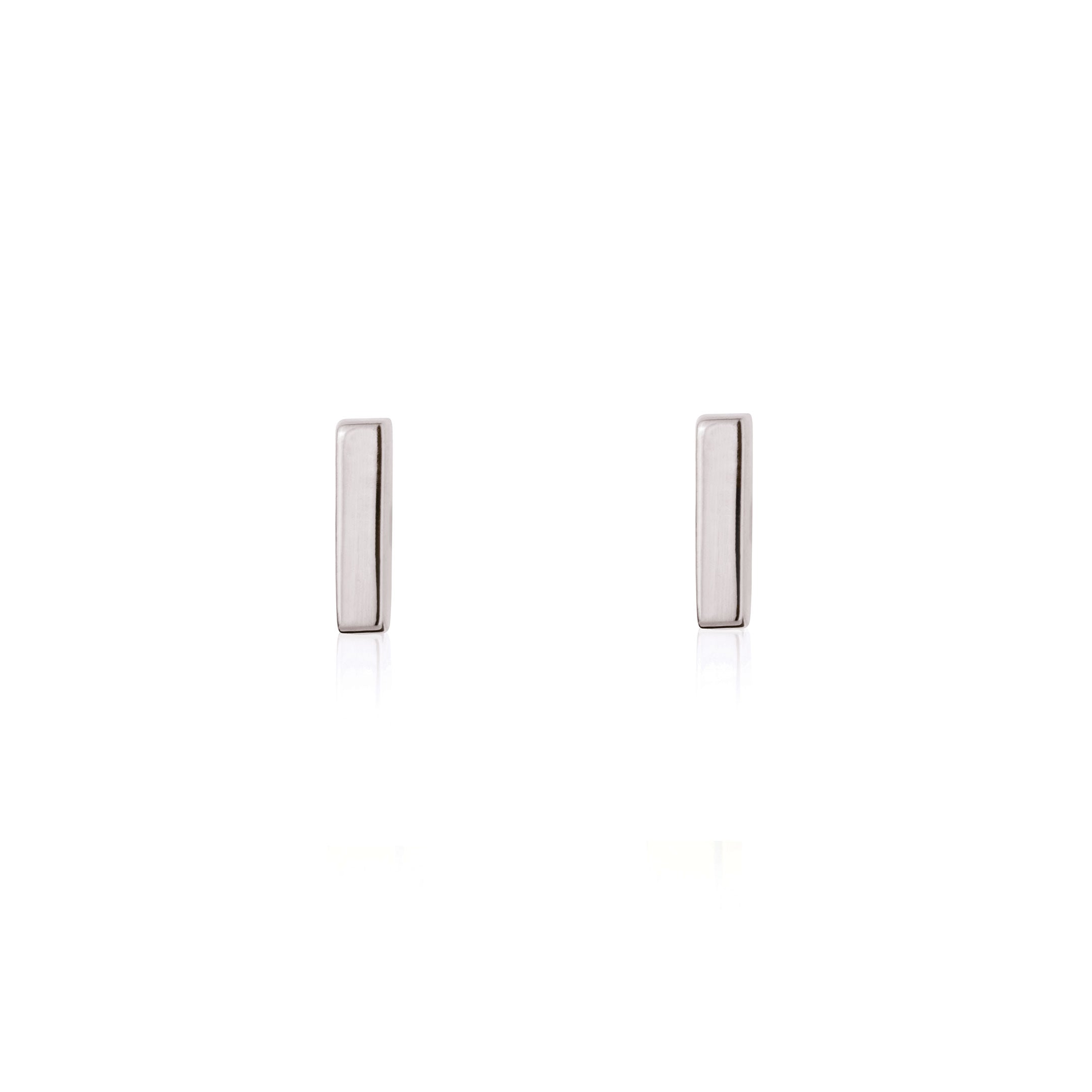 Mini Bar Stud Earrings