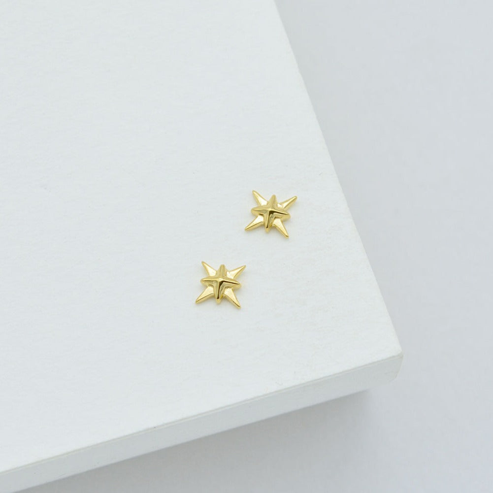 North Star Stud Earrings
