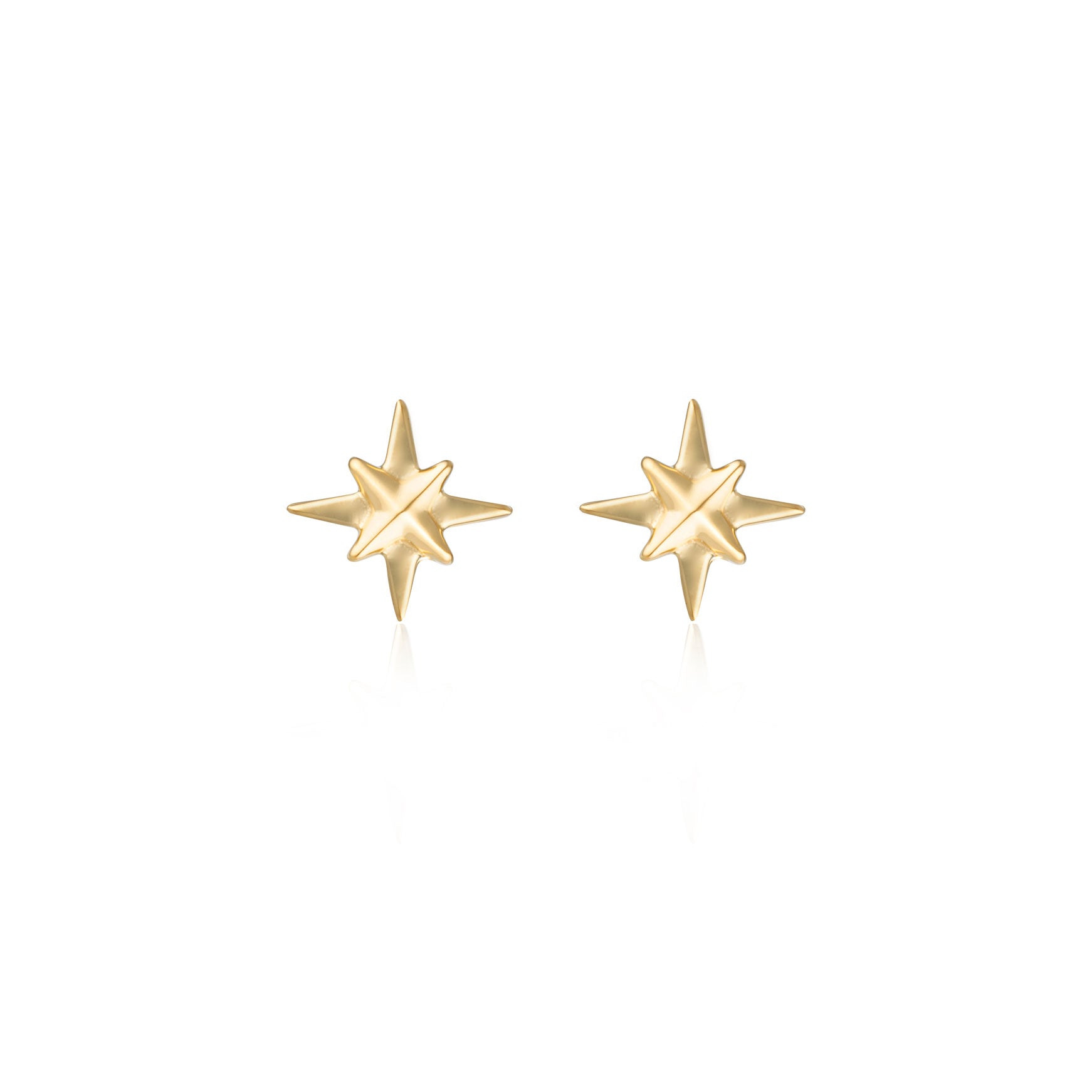 North Star Stud Earrings