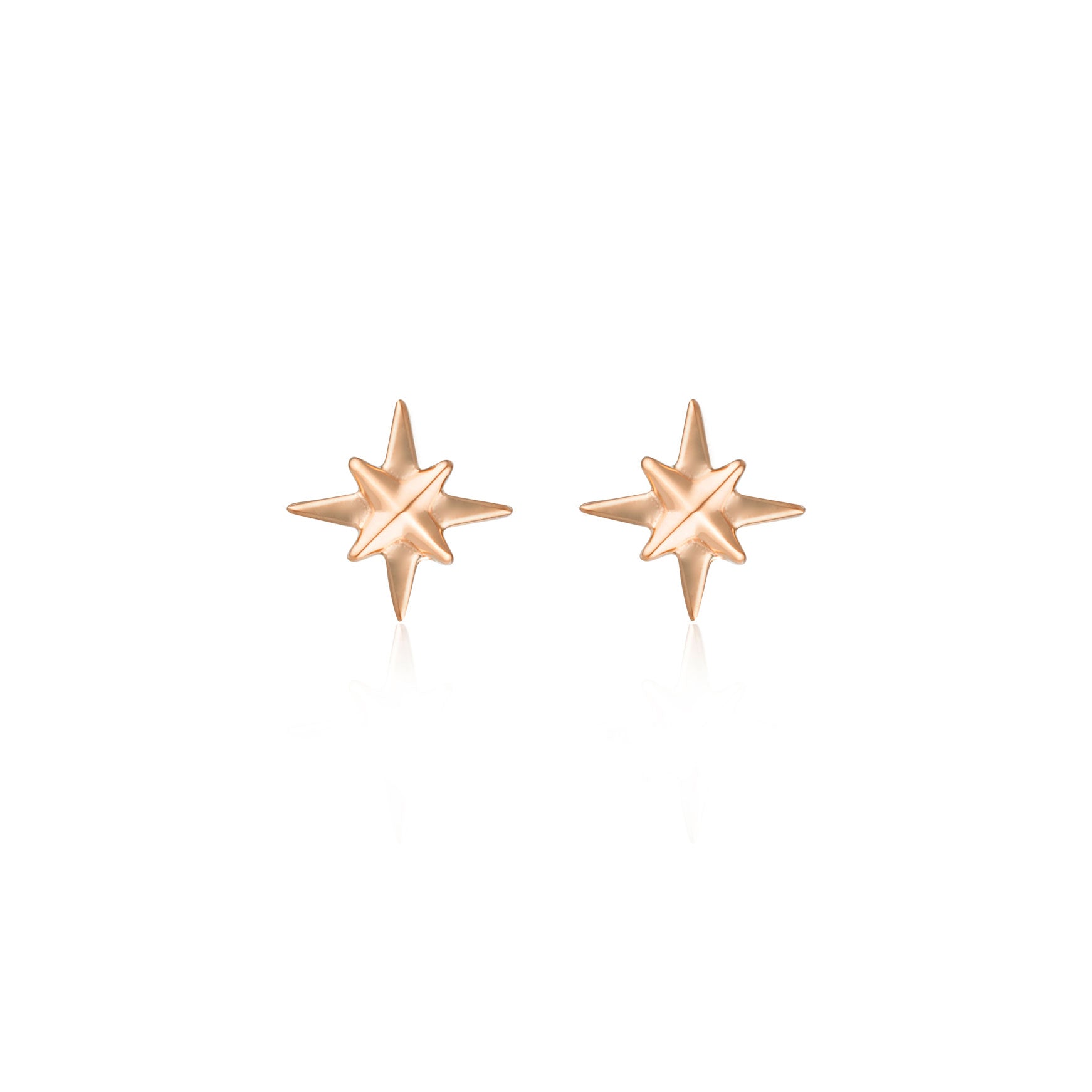 North Star Stud Earrings
