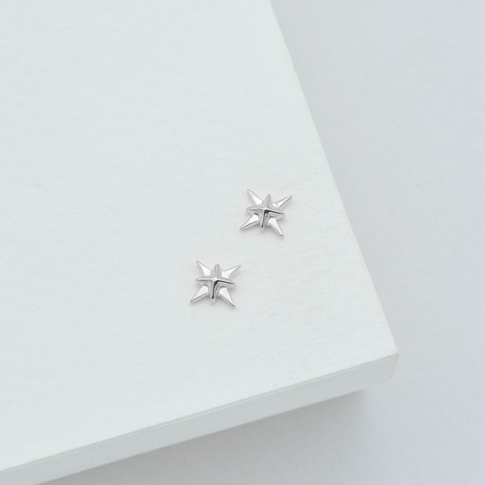 North Star Stud Earrings