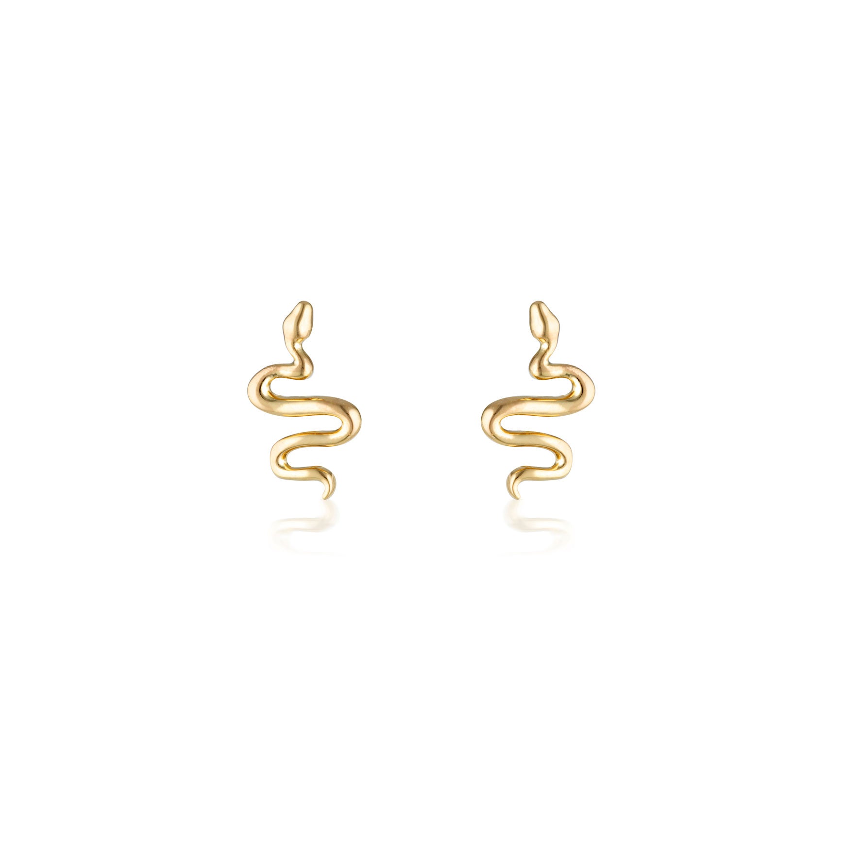 Serpent Stud Earrings