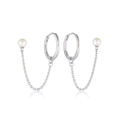 Vital Pearl Double Earrings