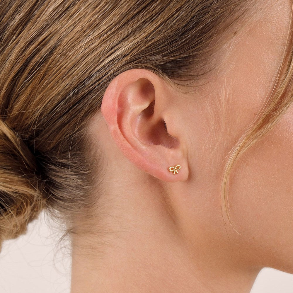 Bow Stud Earrings