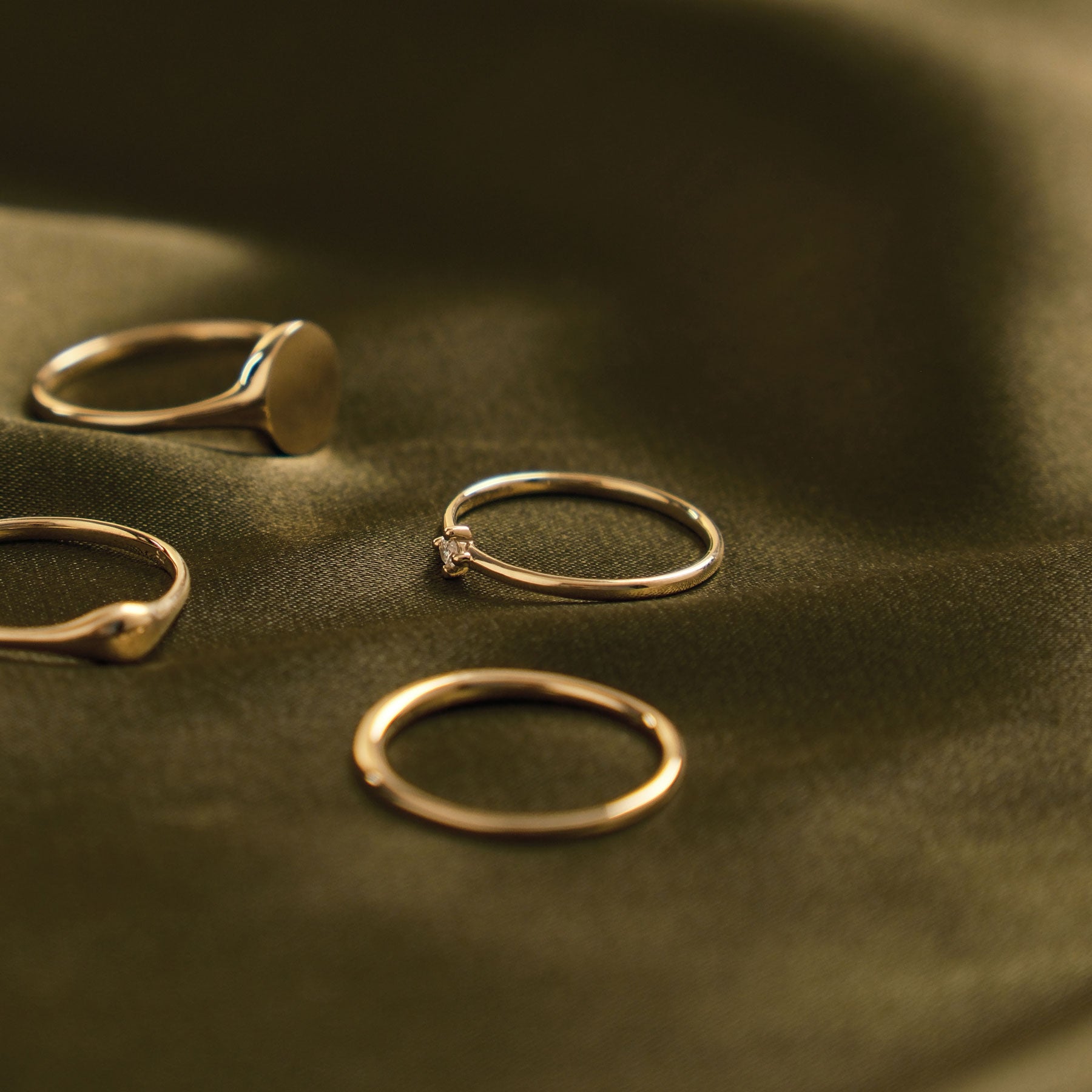 Cora Diamond Ring - 9k Solid Gold