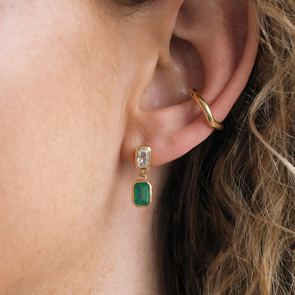 Gemme Calibri Drop Earrings
