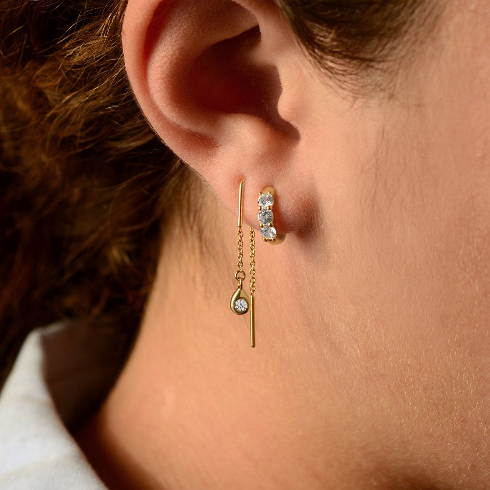 Aurora Thread Earrings