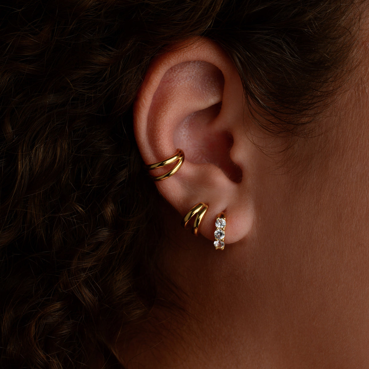 Ryder Huggie Earrings