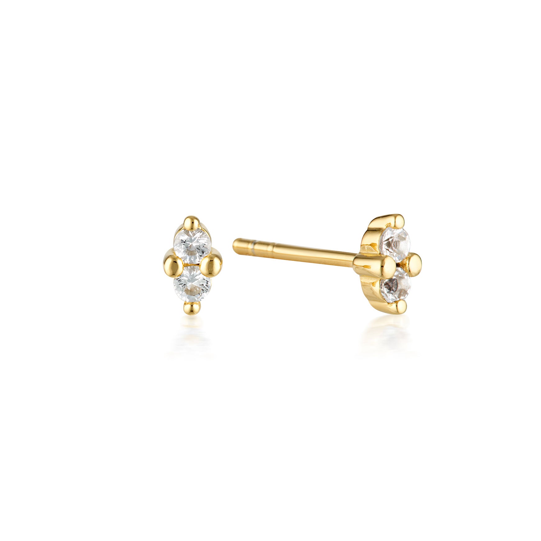 Birthstone Stud Earrings