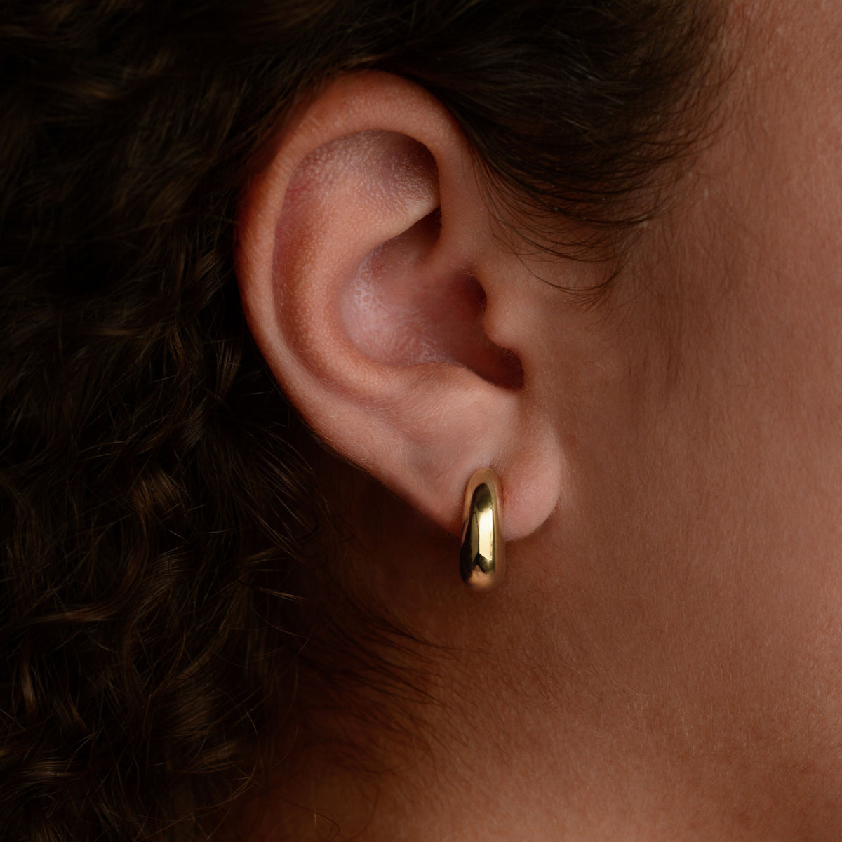 Bold Huggie Earrings
