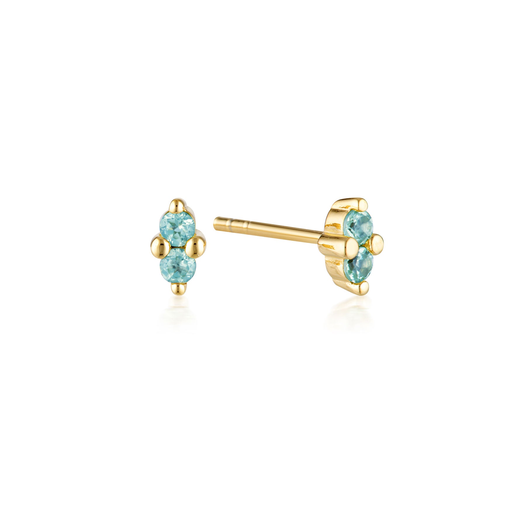 Birthstone Stud Earrings