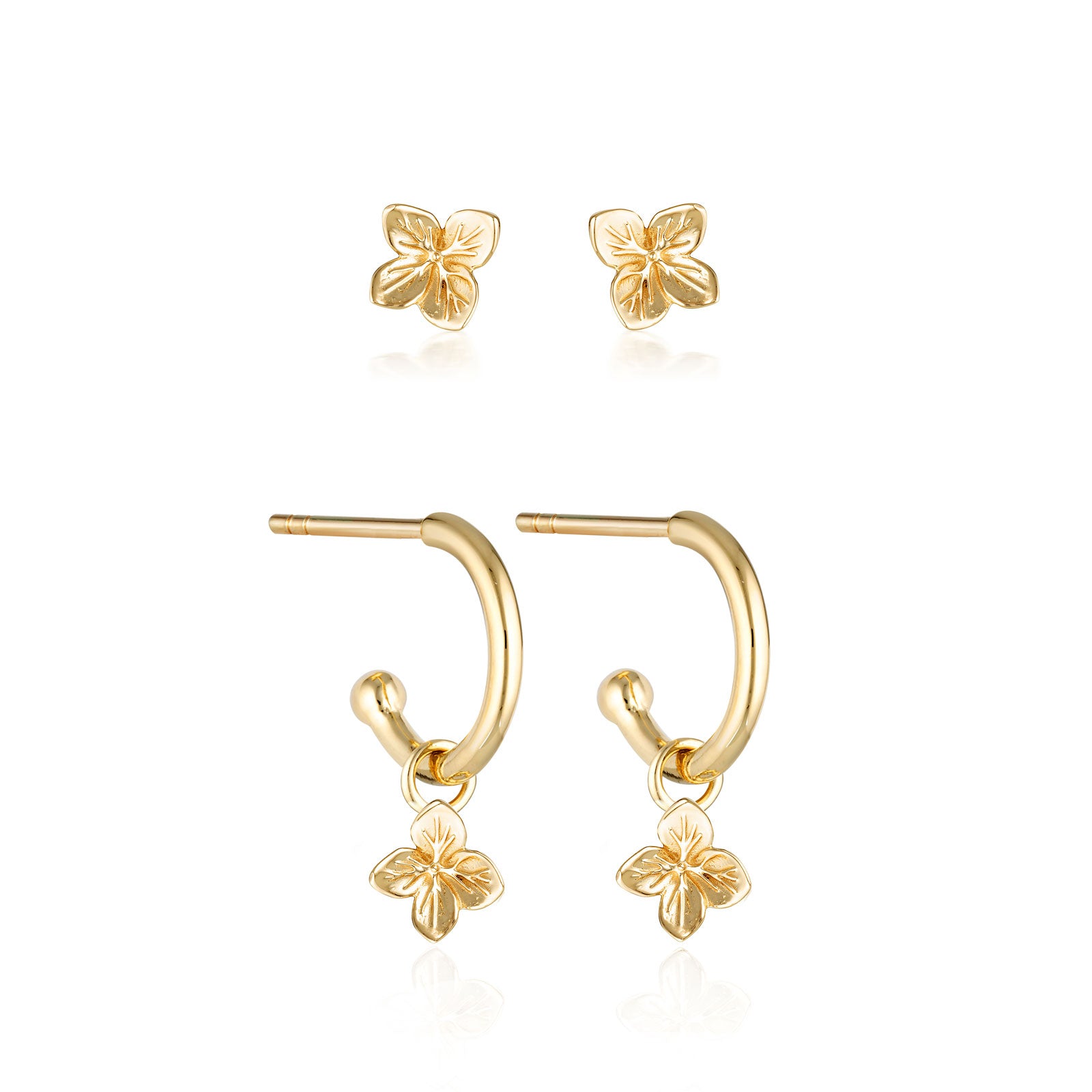 Hydrangea Earrings Bundle