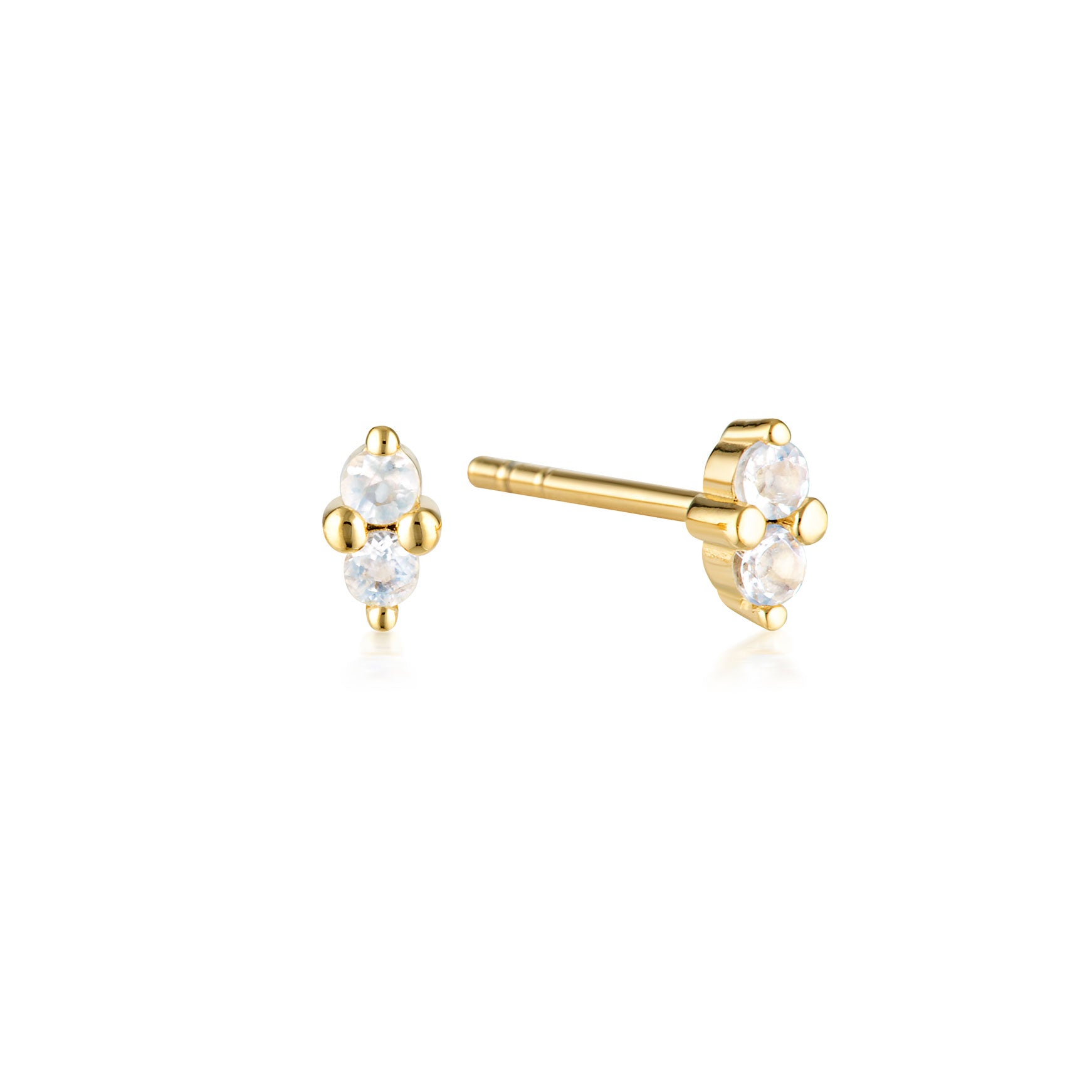 Birthstone Stud Earrings